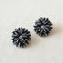 Pampilles rondes interchangeables coloris Gris – perles Miyuki fait main en France